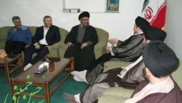 عکسي از سيد حسن خميني و سيد حسن نصرالله