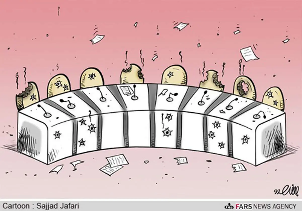 کاریکاتور/ مناظره داغ انتخاباتی...!