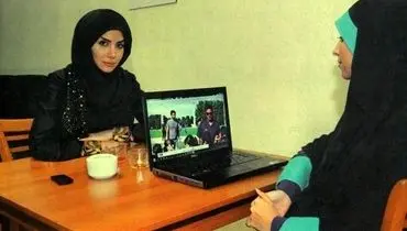 دختر امیر قلعه نویی در برابر مجری استقلالی+ عکس
