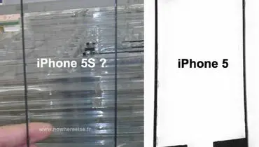 تصاویر منتسب به صفحه جلوی آیفون 5S و آرایش جدید سنسورها