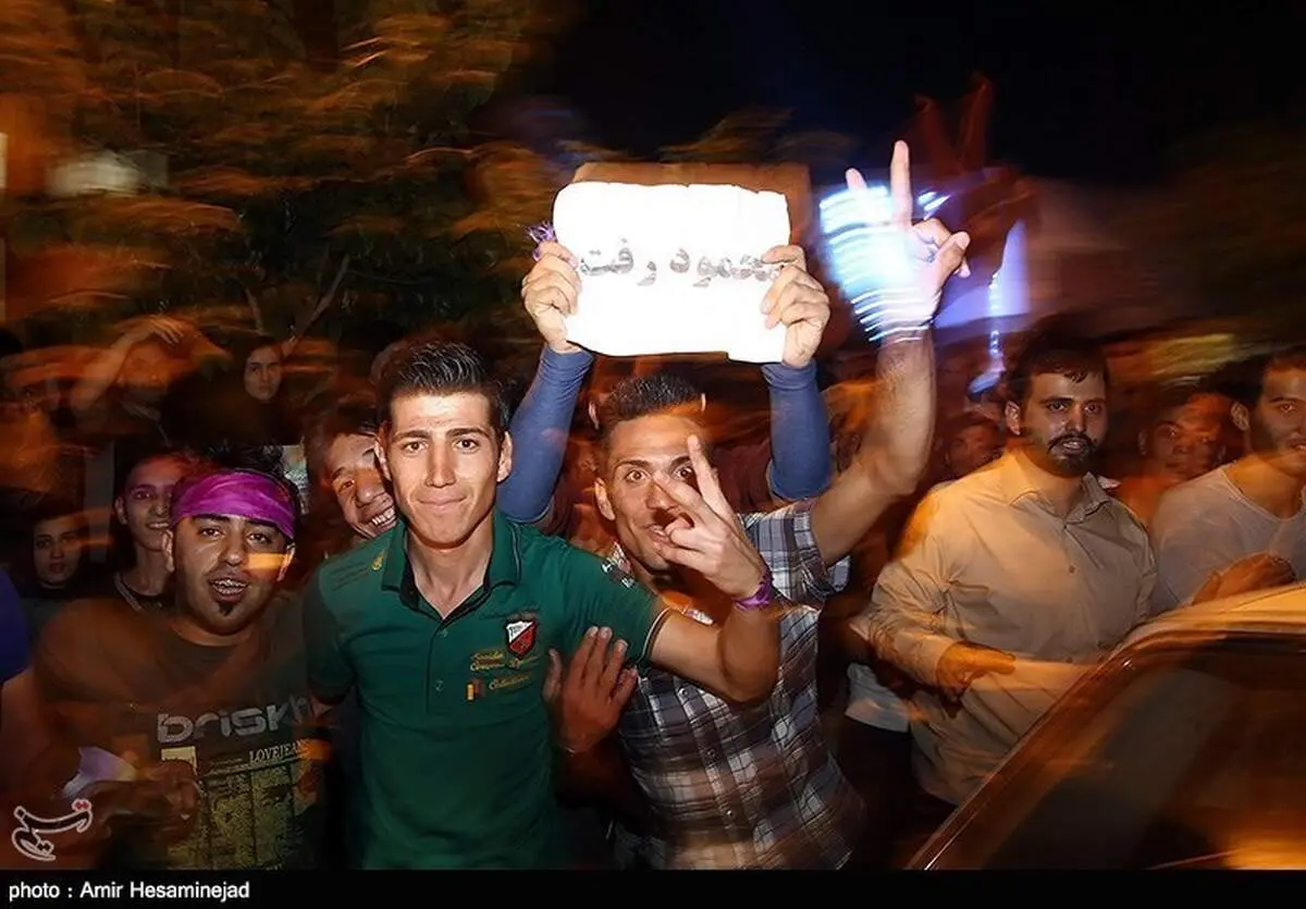 عکس/ محمود رفت!