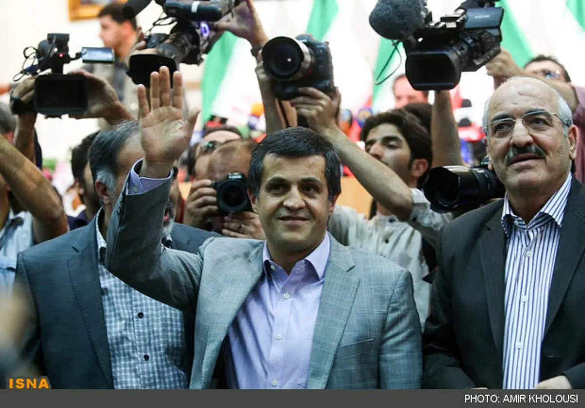 یاسر هاشمی در نشست روحانی / تصاویر