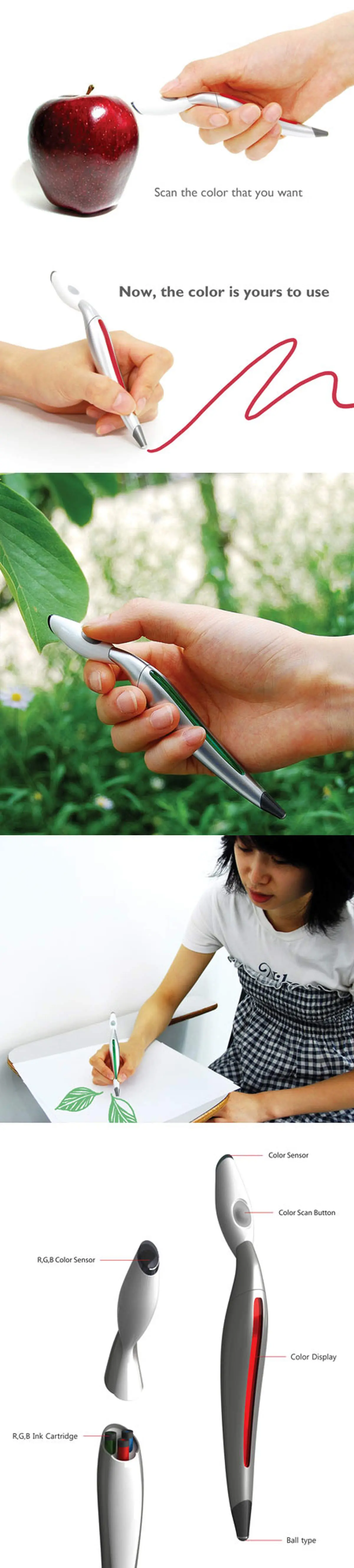 "خودکاری" که از محیط الهام می گیرد/تصاویر