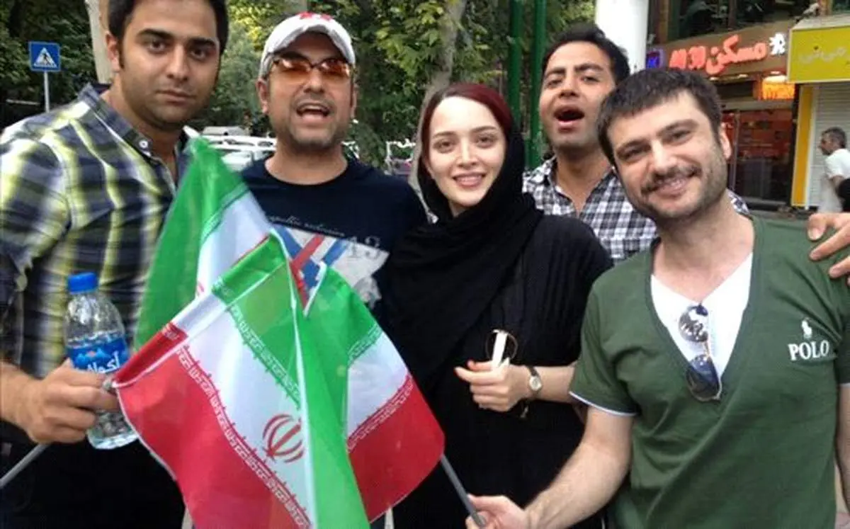 عکس/ بازیگران معروف در جشن صعود