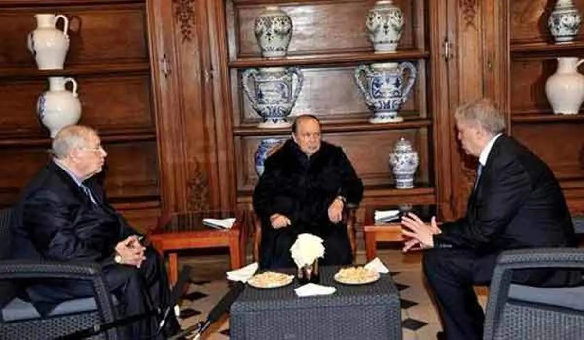 انتشار نخستین تصاویر رئیس‌جمهور الجزایر پس از بیماری +عکس