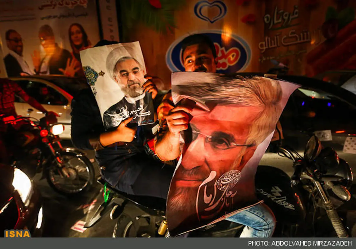 عکس/ائتلاف هواداران جلیلی و روحانی