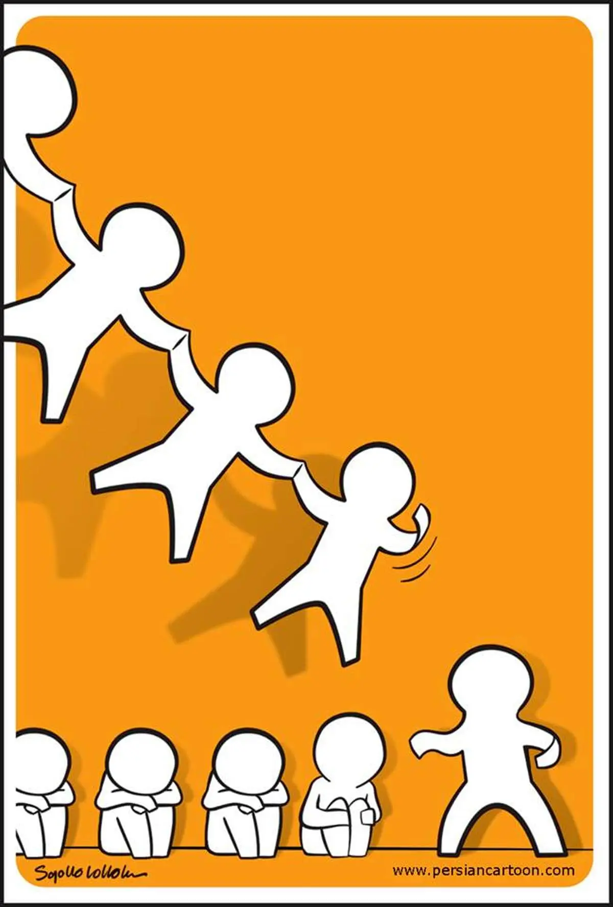 کاریکاتور/ همراه شو