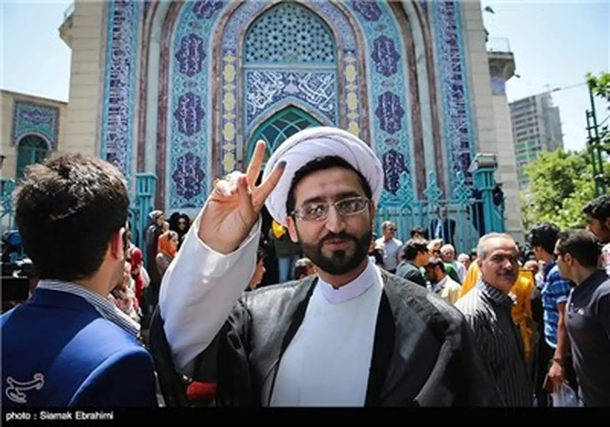 عکس/این روحانی به چه کسی رای داد؟