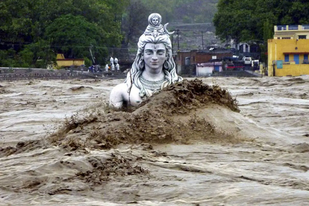 سیلاب مرگبار در هند/تصاویر