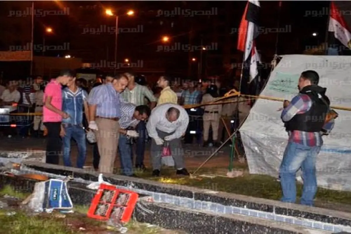 وقتي يك بمب دست‌ساز در ميان مخالفان مرسي منفجر شد+ گزارش تصويري