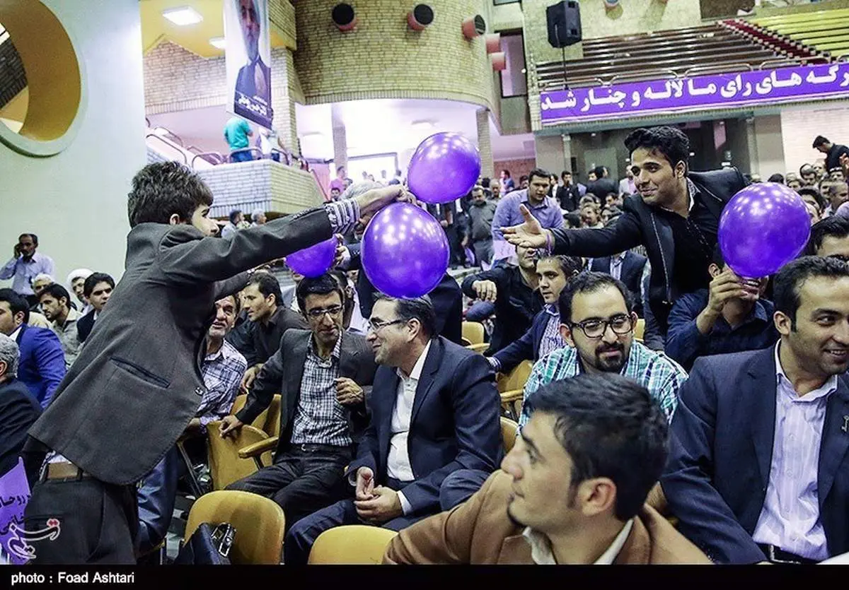 گردهمایی اعضای ستاد روحانی/ تصاویر