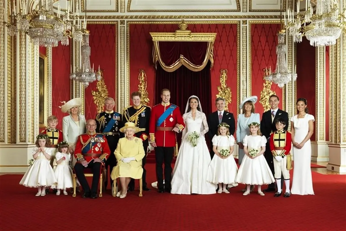 عکس/ خانواده پادشاهی بریتانیا