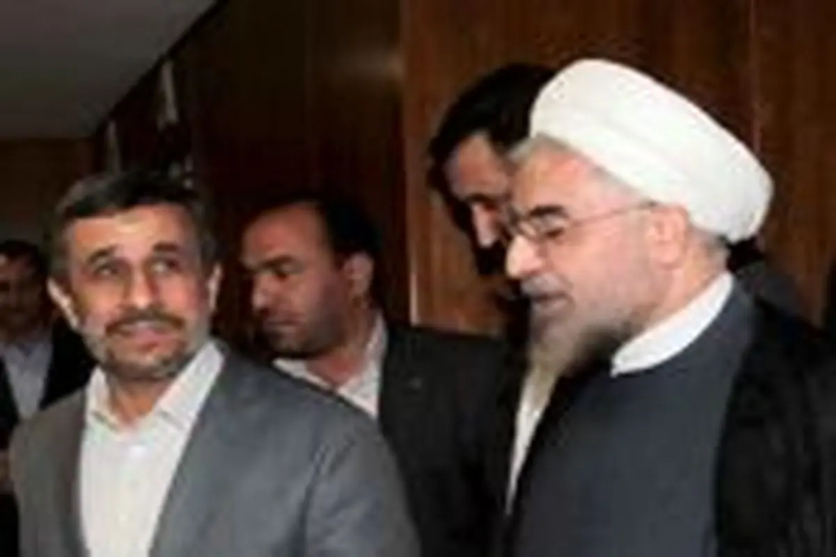 دو حاشیه جالب دیدار روحانی-احمدی نژاد