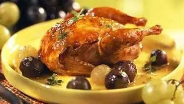 طرز تهیه بلدرچین با انگور