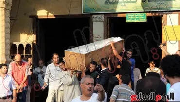 تشییع پیکرهای چهار شهید شیعه مصر/گزارش تصویری