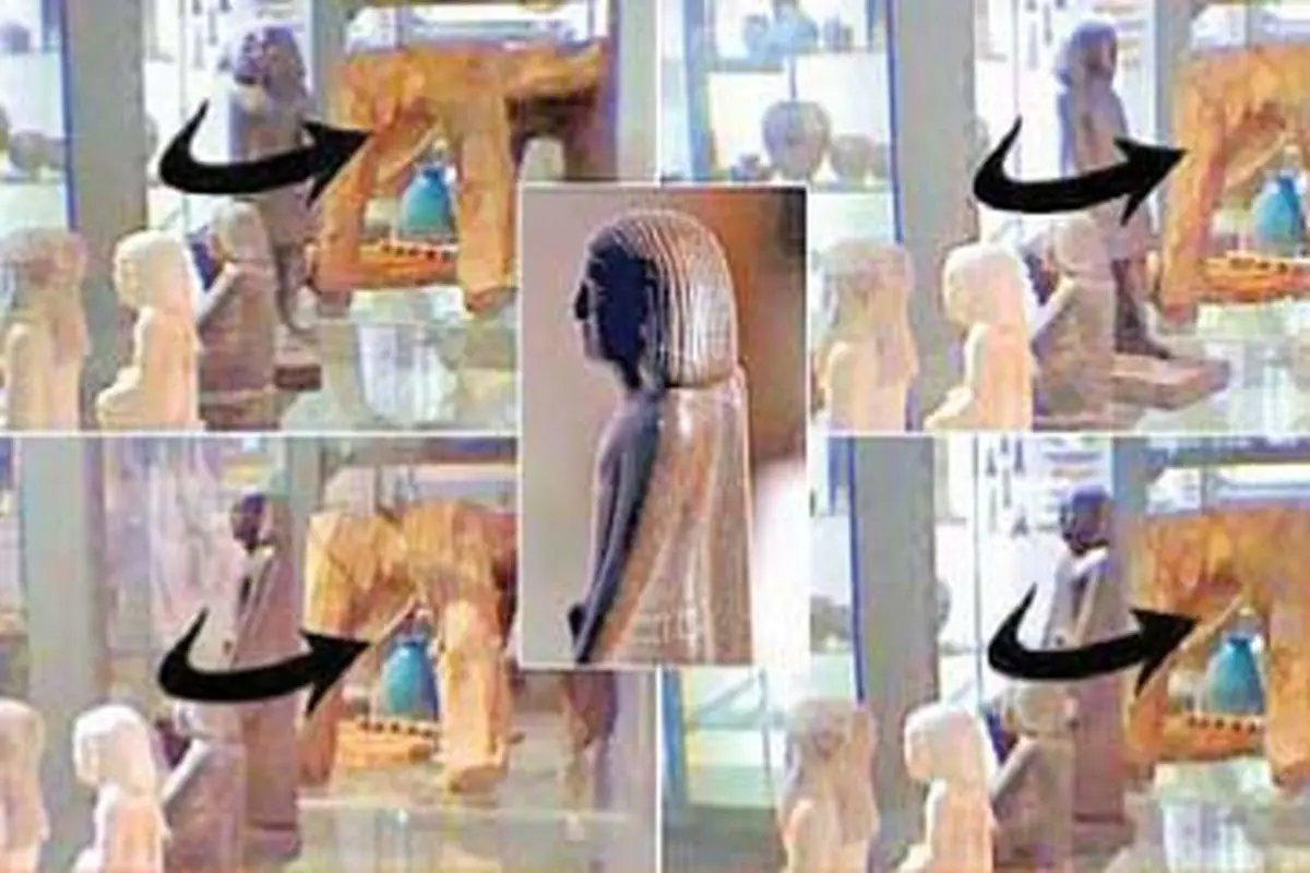 حركت شبانه تنديس الهه مرگ در موزه!+ عکس