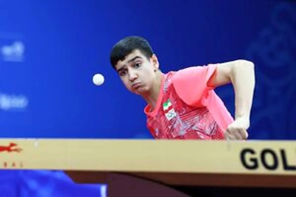 تنیس‌روی‌میز رده‌های سنی جهان/ مصدومیت کار دست فرجی داد