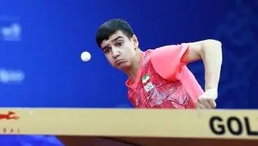 تنیس‌روی‌میز رده‌های سنی جهان/ مصدومیت کار دست فرجی داد