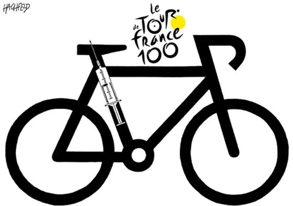 کاریکاتور/ تور دوپینگ دوفرانس!