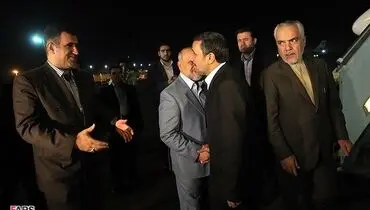 آخرین‌ استقبال از احمدی‌نژاد به روایت تصویر