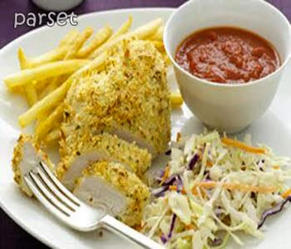 پانکوی ایتالیایی ، مرغ سوخاری رژیمی