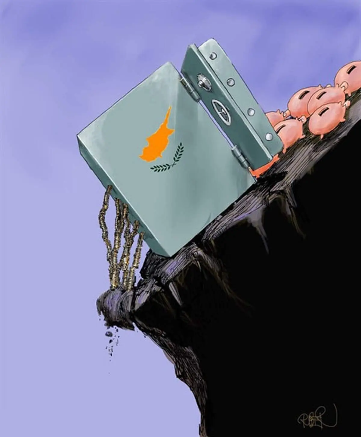 کاریکاتور/ بدهی اروپایی!