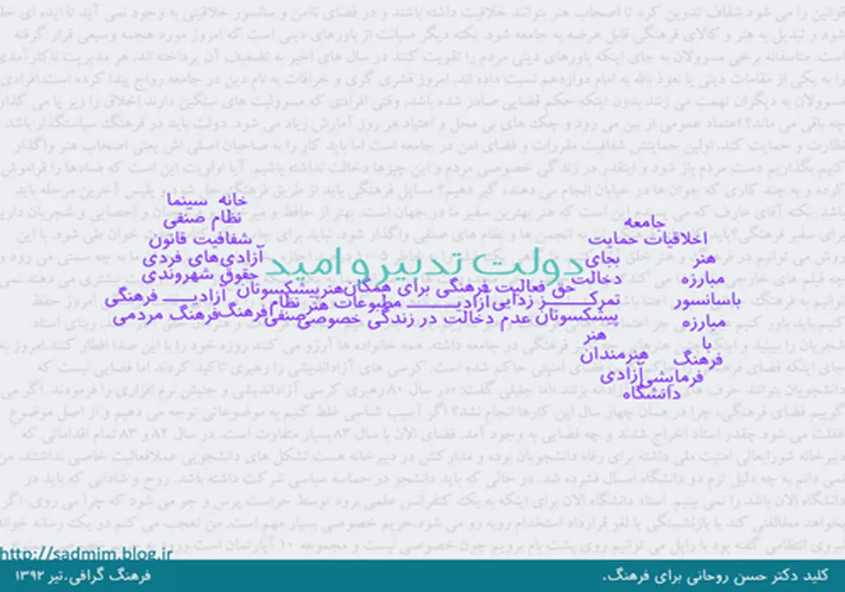 کلید روحانی برای فرهنگ + عکس