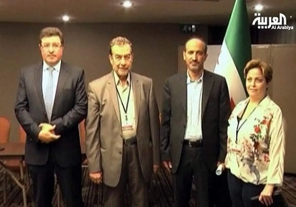 فرزند خانواده کارگزاران آمریکا، رئیس ائتلاف مخالفان بشار شد+ عکس
