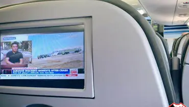 بدترین خبر برای مسافر یک هواپیما + عکس