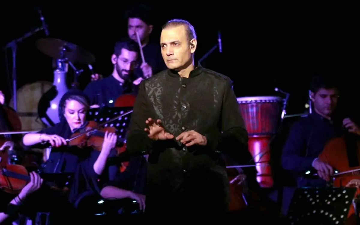 کنسرت علیرضا قربانی در تخت جمشید/ گزارش تصویری