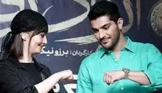 عاشقانه پردیس و سینا به سبک فیلم مشهور قبلِ انقلاب/ویدیو 