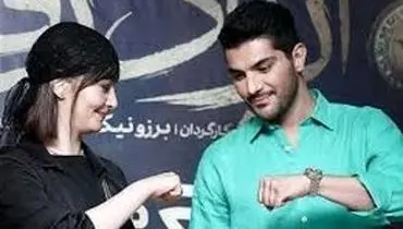 عاشقانه پردیس و سینا به سبک فیلم مشهور قبلِ انقلاب/ویدیو 