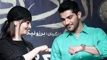 عاشقانه پردیس و سینا به سبک فیلم مشهور قبلِ انقلاب/ویدیو 