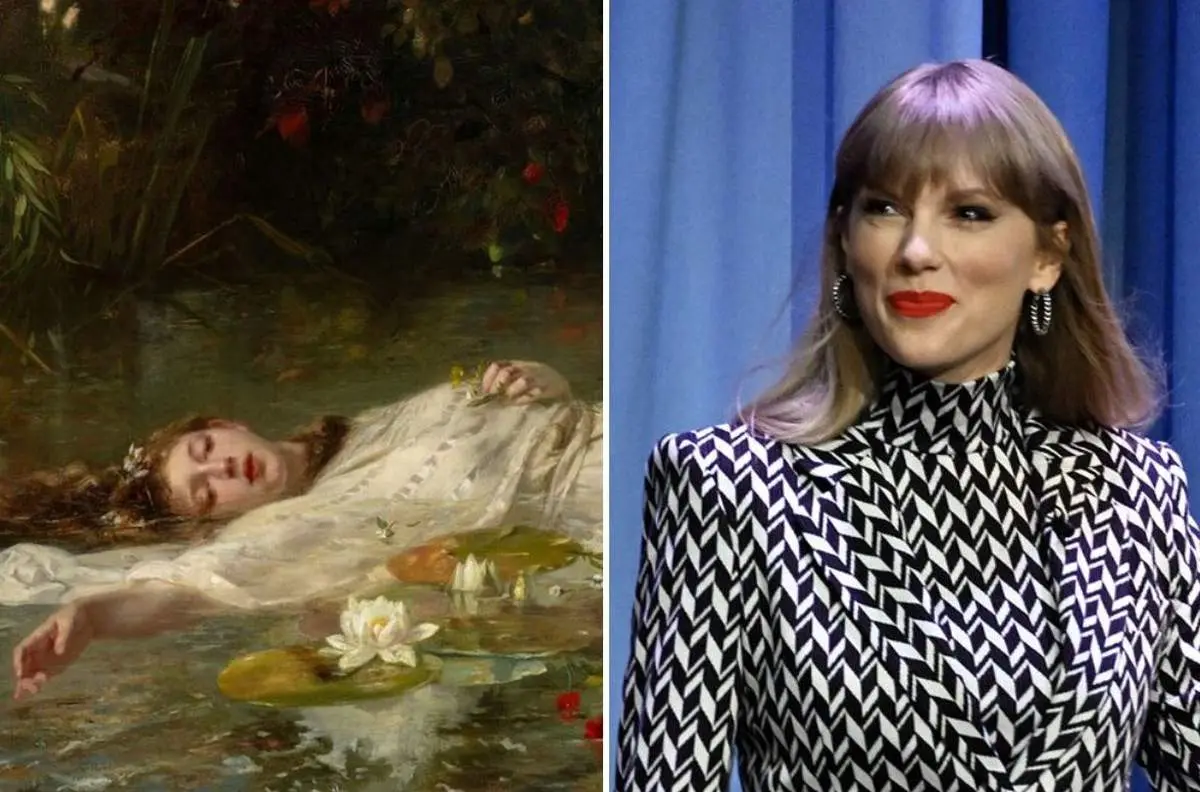 کمک تیلور سوئیفت به تاریخ هنر | ماجرای هجوم طرفداران سوئیفت برای تماشای یک نقاشی ۱۰۰ ساله