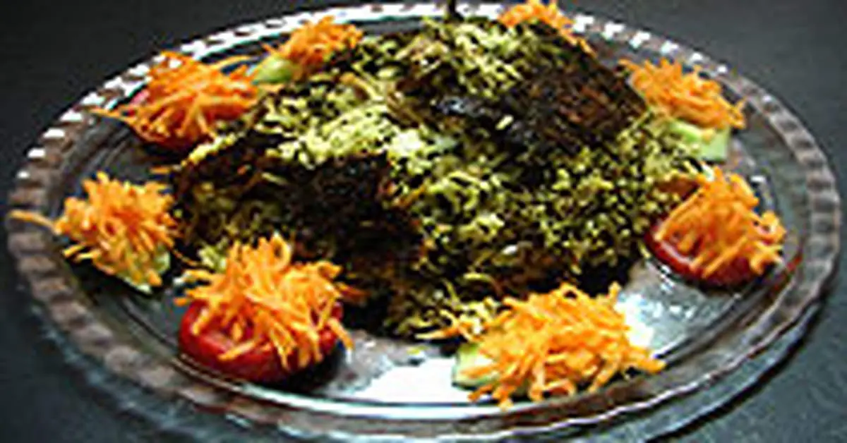 ته چین ساده اسفناج