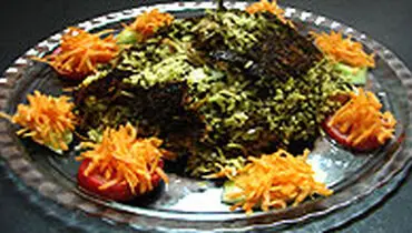 ته چین ساده اسفناج