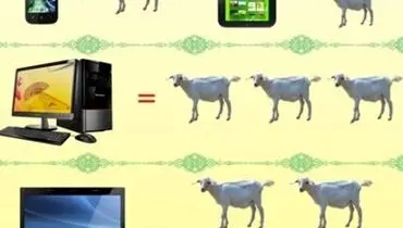 معاوضه وسایل‌الکتریکی باگوسفند در چین!