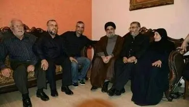 سیدحسن نصرالله بر سر سفره افطار/ تصاویر