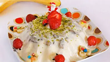 طرز تهیه ی دسر سوفله موز