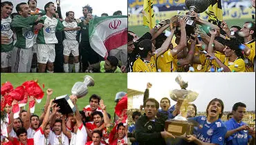 جدول رده‌بندی دوازده دوره لیگ برتر