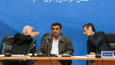 عکس/ آخرین درگوشی یاران احمدی نژاد