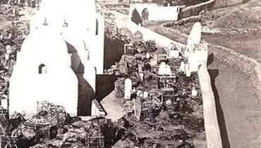 عکس/ قبرستان بقیع در 110 سال قبل