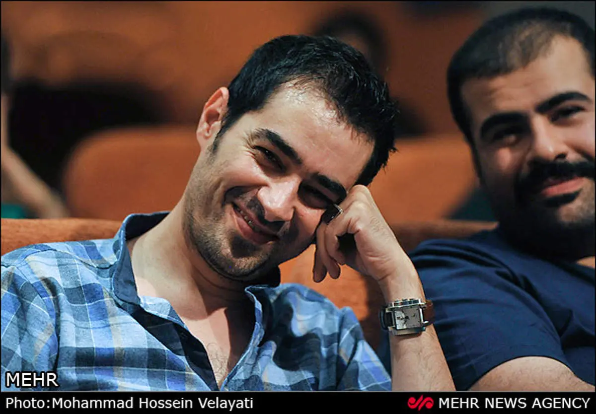 عکس/ ژست جالب شهاب حسینی جلوی دوربین