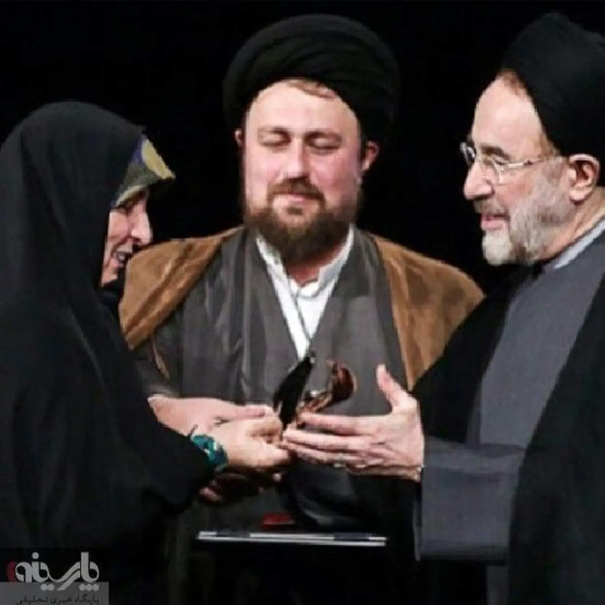 عکس: همسر سید احمد خمینی و مادر سید حسن خمینی