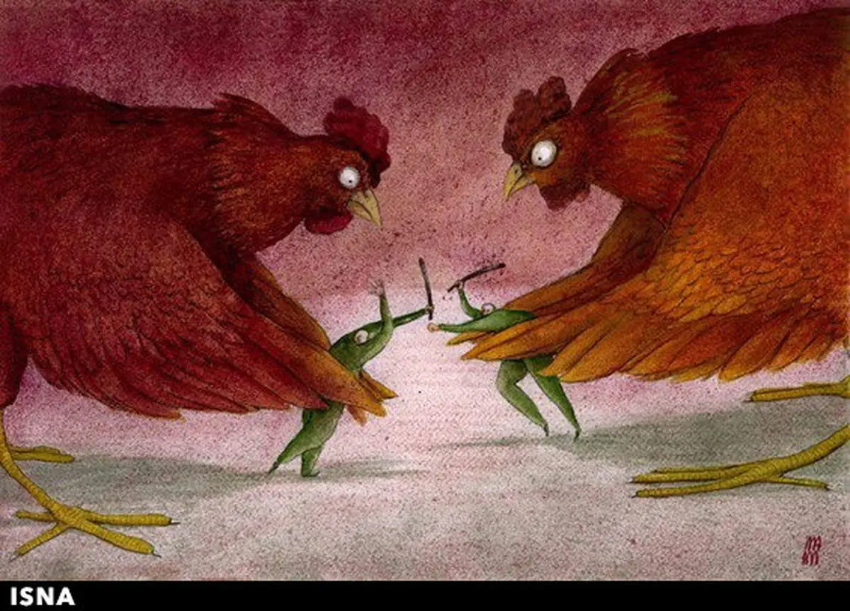 کاریکاتور/ جنگ