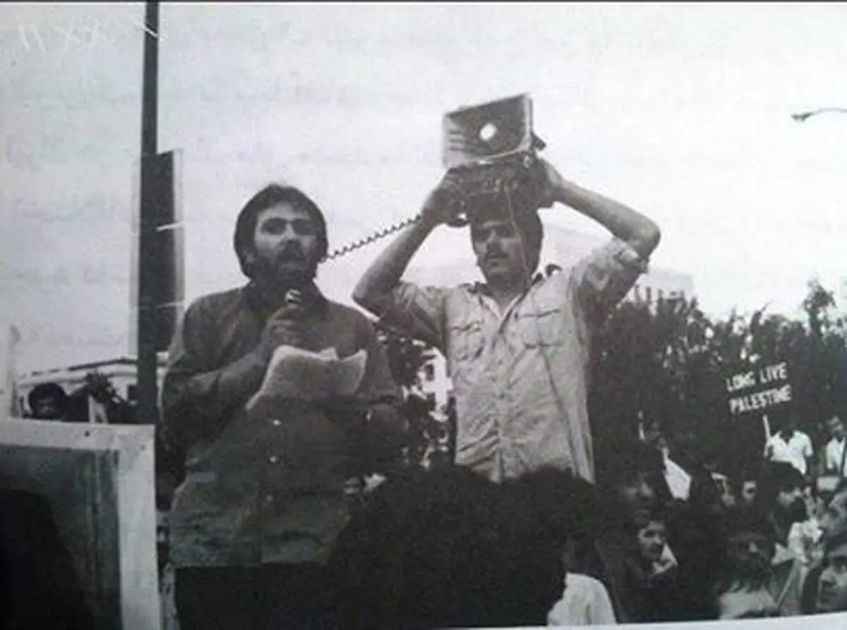 عکس/ جوانی محمد جواد ظریف در کالیفرنیا