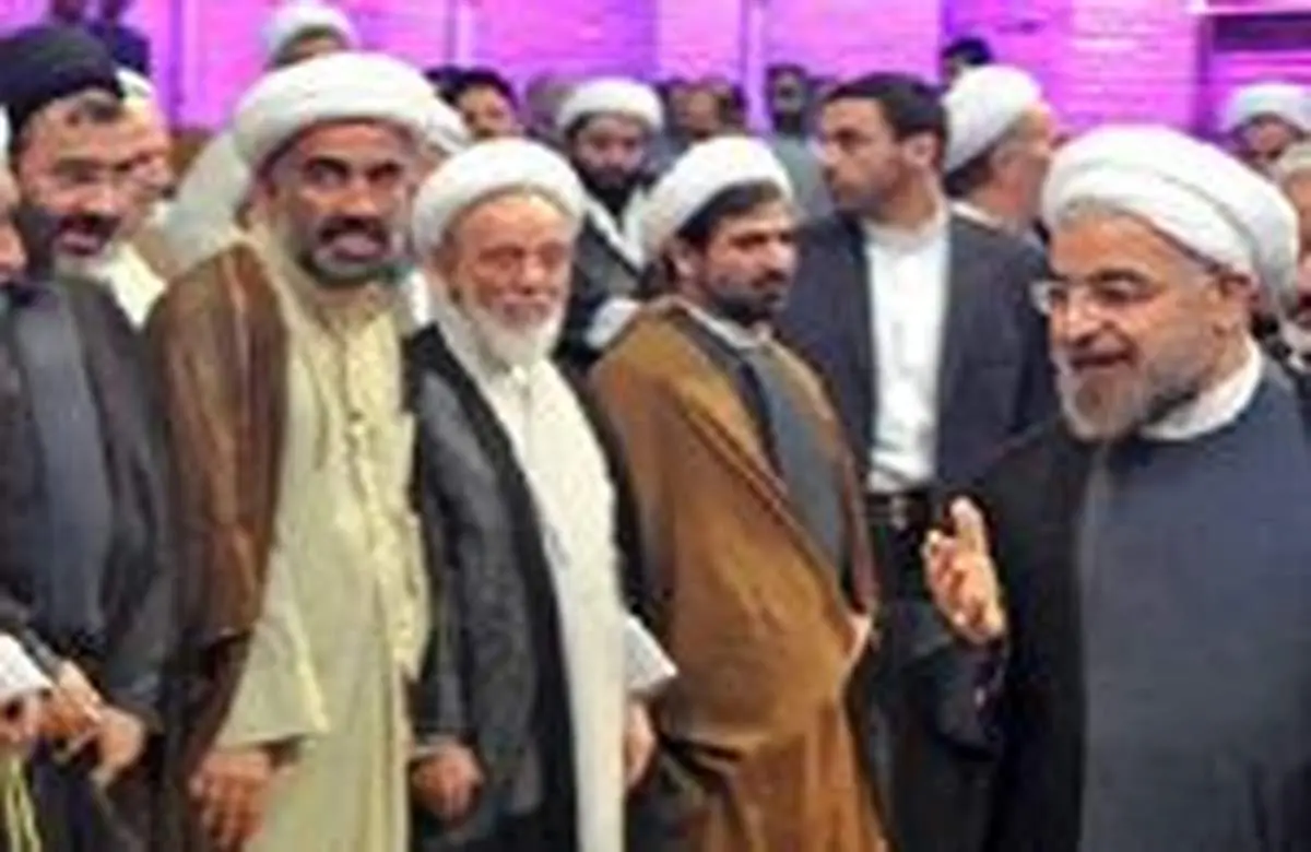 حمایت مسنجم روحانیت از مواضع رئیس جمهور در قبال آمریکا