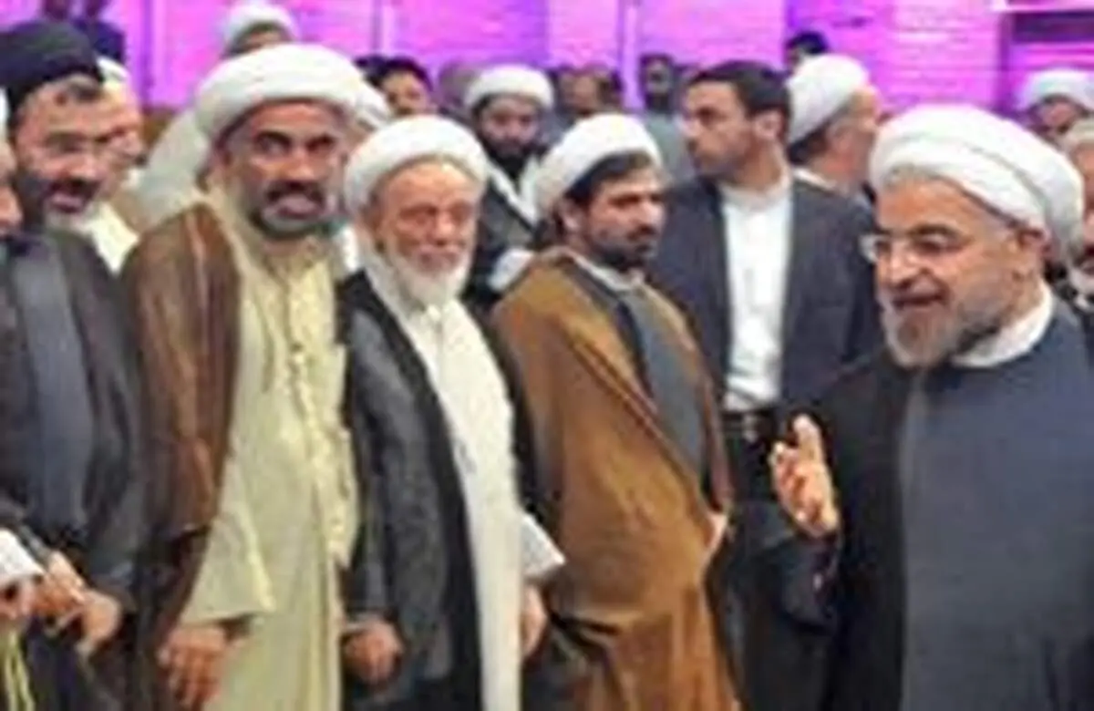 حمایت مسنجم روحانیت از مواضع رئیس جمهور در قبال آمریکا