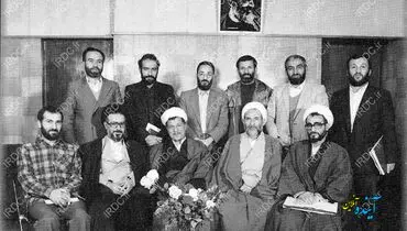 عکس منتشرنشده از هاشمی، یزدی، موسوی خوئینی ها و.. در هیات رئیسه مجلس اول