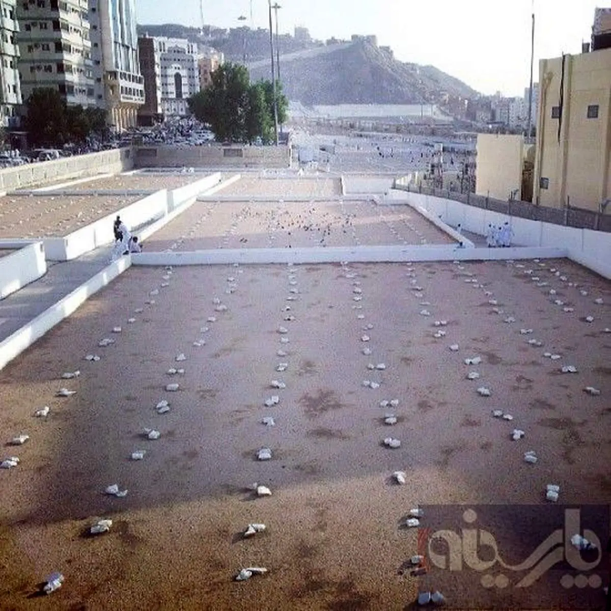 عکس/ قبرستانی در کنار مسجد الحرام